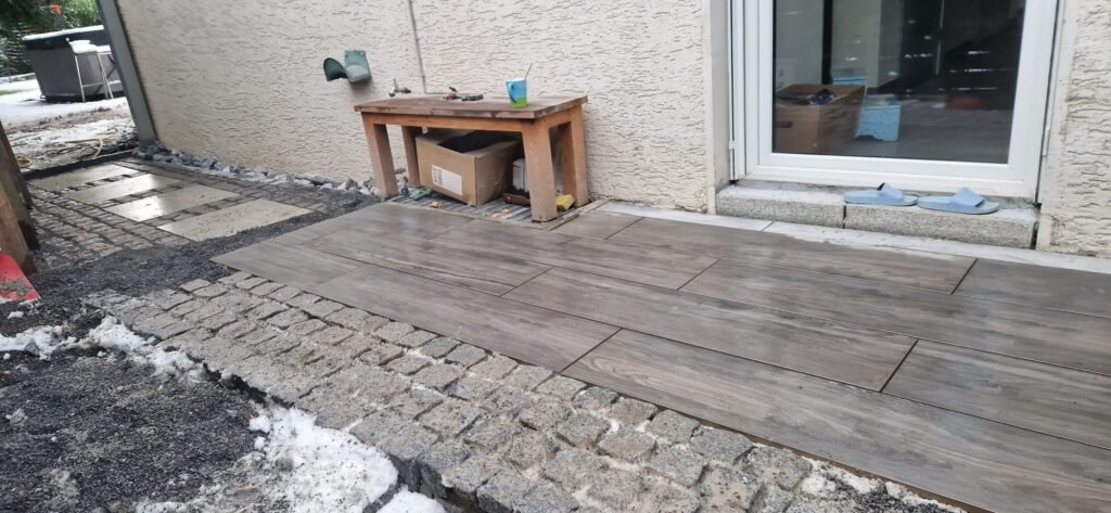 Terrasse Eingang Bernau