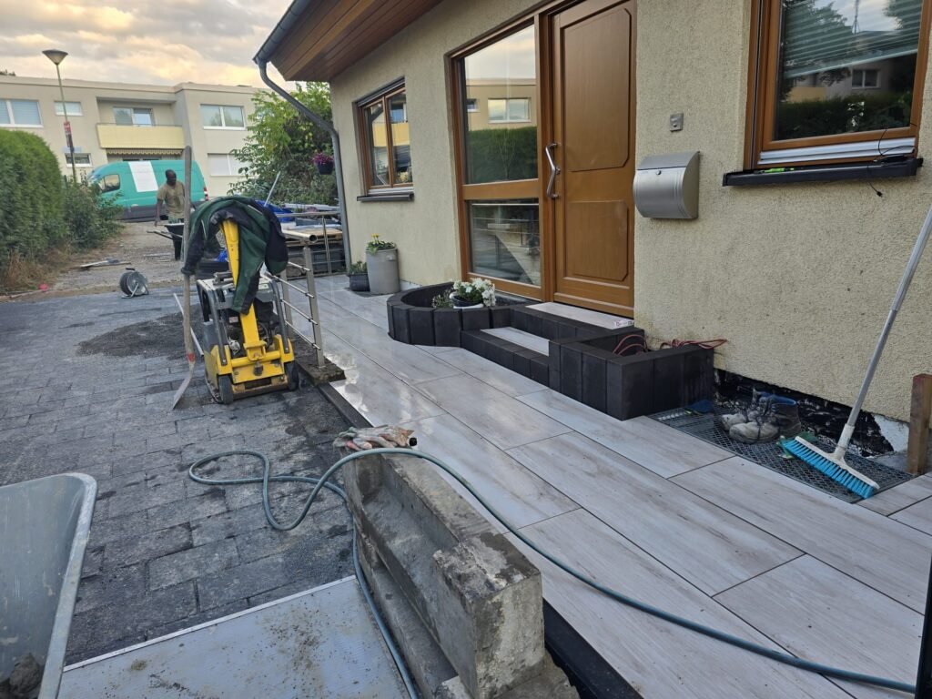 Neuer Eingang in Bernau